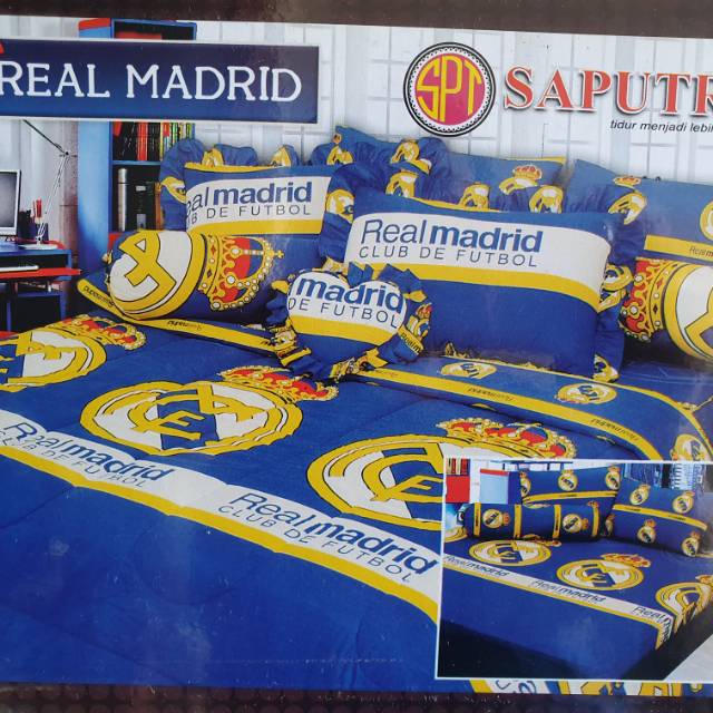 Sprei Bola Madrid no.3 Saputra