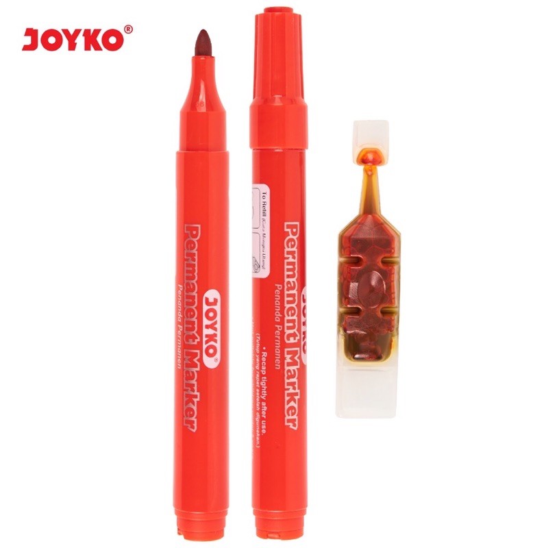 

Permanent Marker Spidol Permanen Joyko PM-36RF Round Tip Free Refill ( 1 pcs)