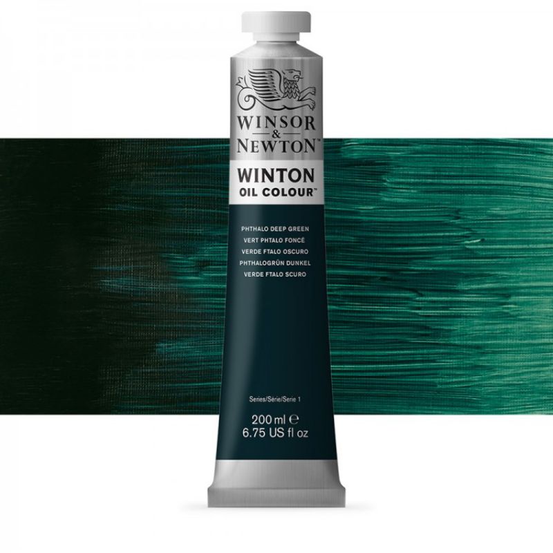 

CAT MINYAK WINTON OIL COLOUR 200 ML PHTHALO DEEP GREEN WINSOR & NEWTON