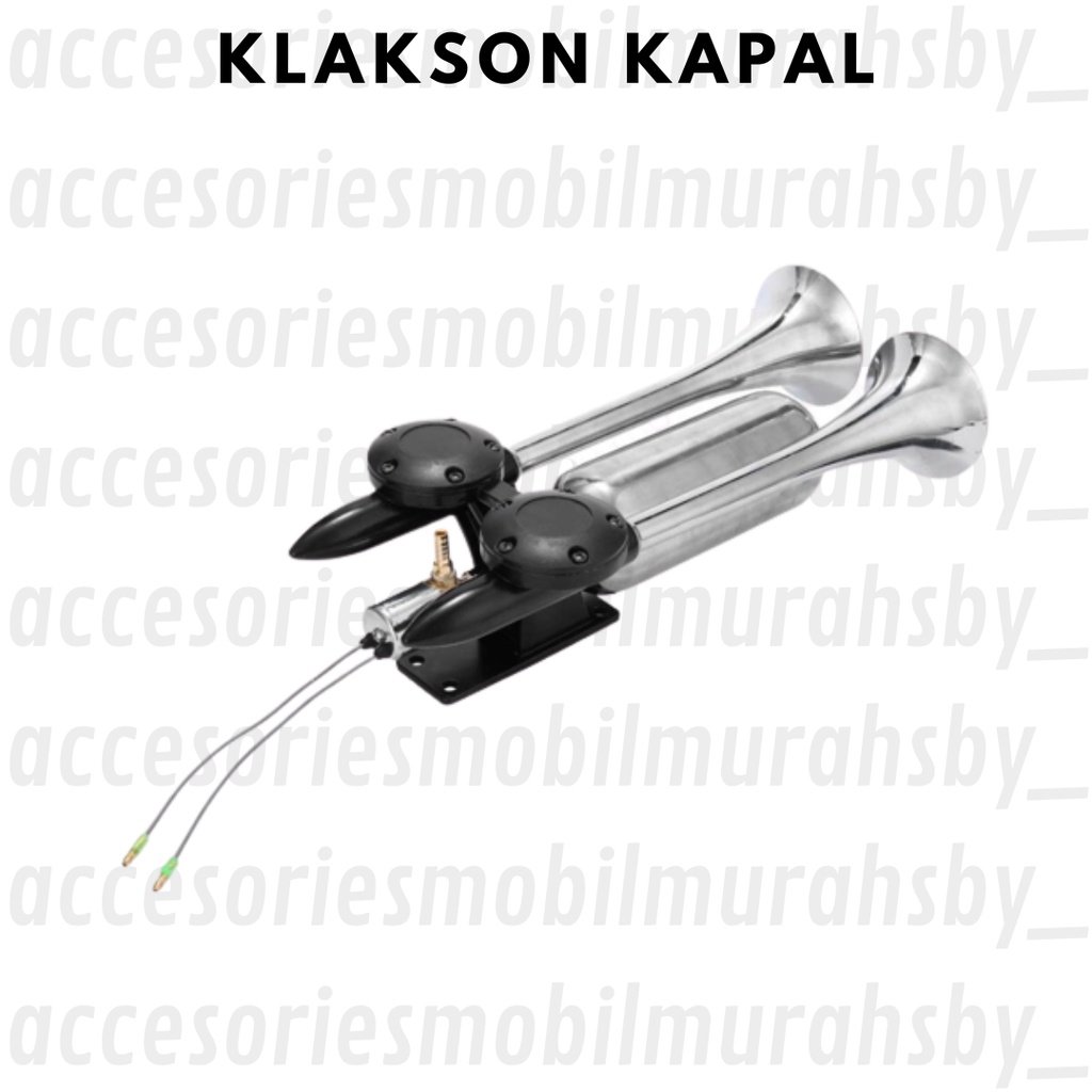 KLAKSON ANGIN BUNYI GEMA 12V/24V