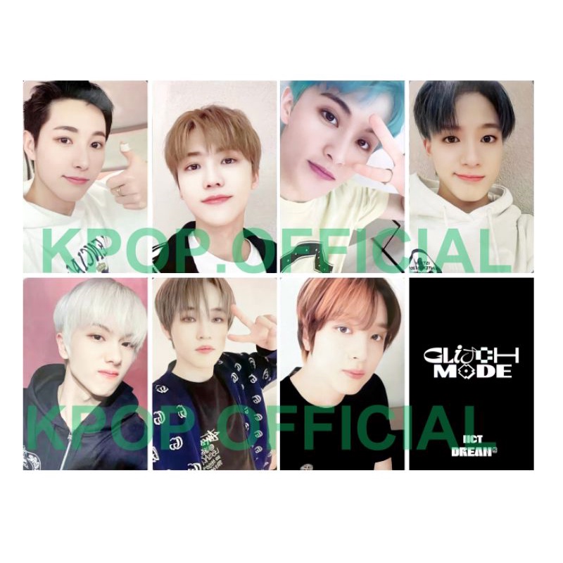 [ READY STOCK ] NCT DREAM GLITCH MODE KPOPMERCH YIZHIYU VIDEOCALL EVENT PHOTOCARD