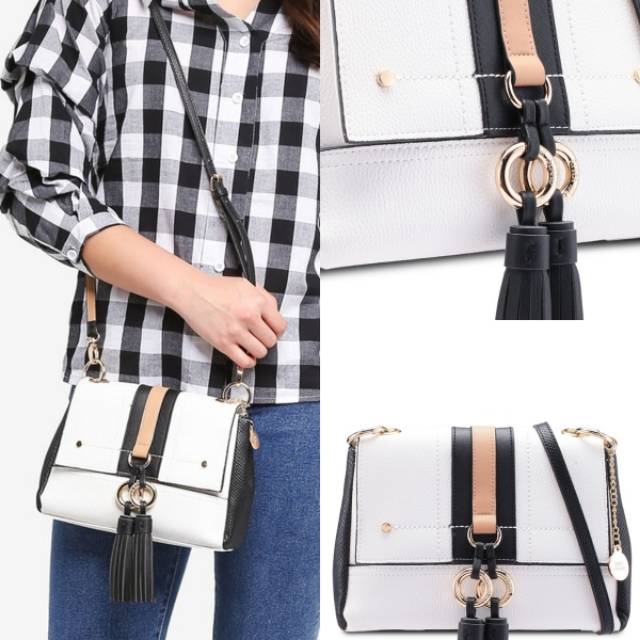 River Island tassel ring sling bag