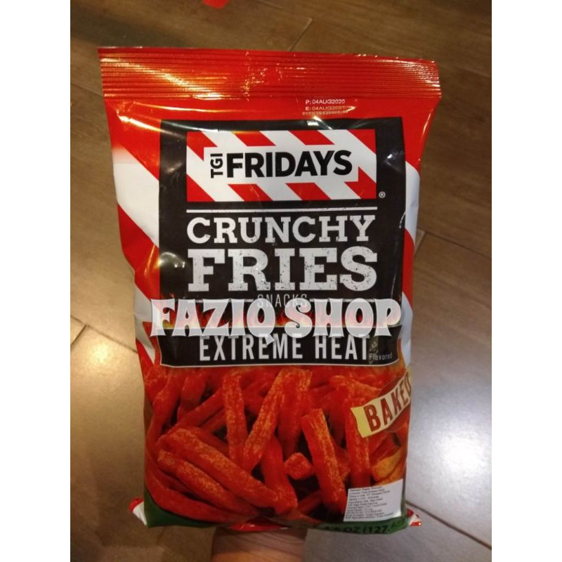 

TGI Fridays Crunchy fries extreme heat Snack import