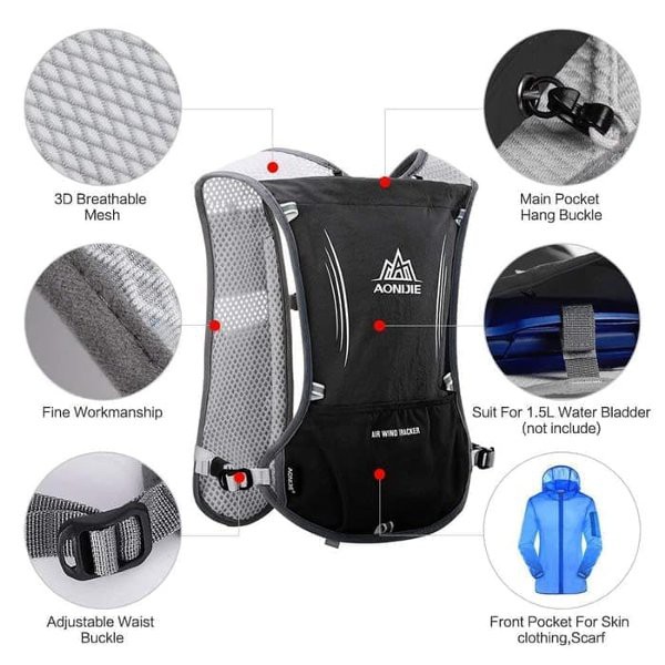 AONIJIE AIR WIND TRACKER - Tas Hydration Hydropack Lari Trail Running Sepeda