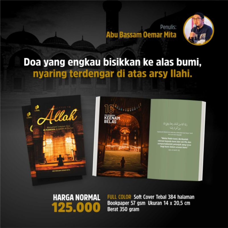 A Letter To Allah - Menyelami Untain Doa 40 Robbana di Dalam Al-Quran