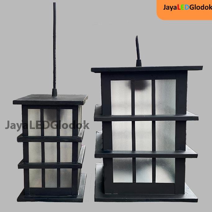 Lampu Gantung Industrial / Lampu Motif Jepang