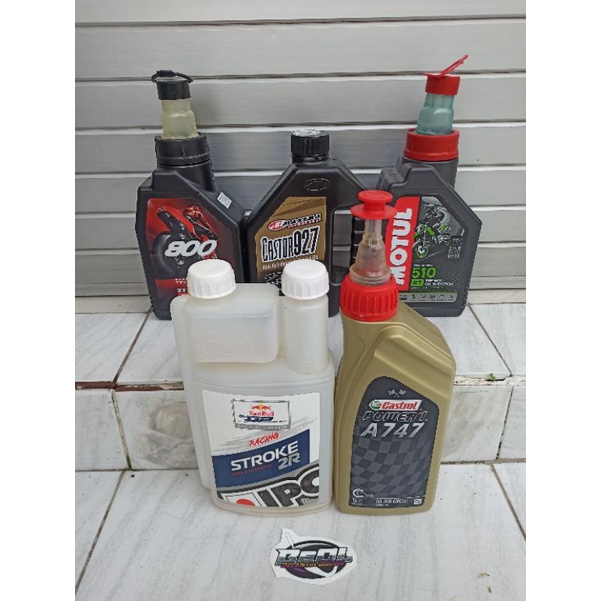 BOTOL BEKAS OLI SAMPING IPONE CASTROL MOTUL MAXIMA