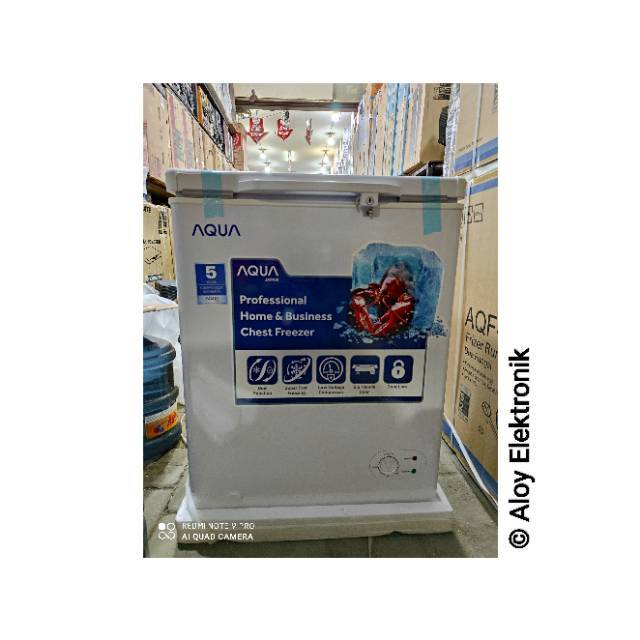 Chest Freezer box AQUA AQF100 W - 100 liter