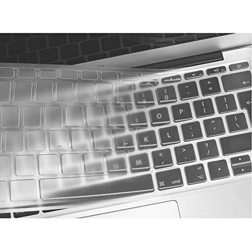 Silicone Keyboard Cover Protector Skin MacBook Air 13 inch A1466 A1369 2010-2017 &amp; Compatible with MacBook Pro 13/15 inch with/Without Retina Display, 2015 or Older Version