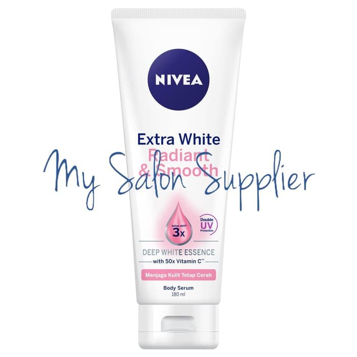 Nivea Extra White Radiant   Smooth Body Serum 180ml