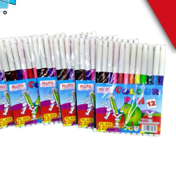

Harga Bersahabat Spidol Warna 6set spidol 12warna Pluto '