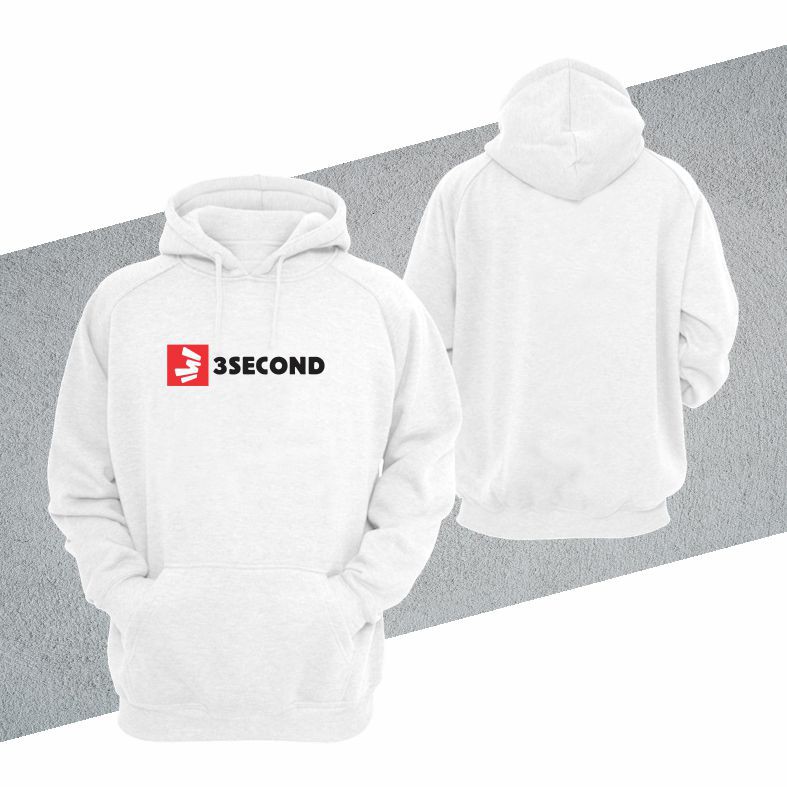 HOODIE 3SECOND UNTUK PRIA DAN WANITA OVERSIZE