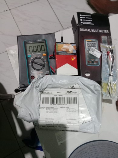 Original Digital Avometer Zotek Zt102 Multitester Digital Zt 102