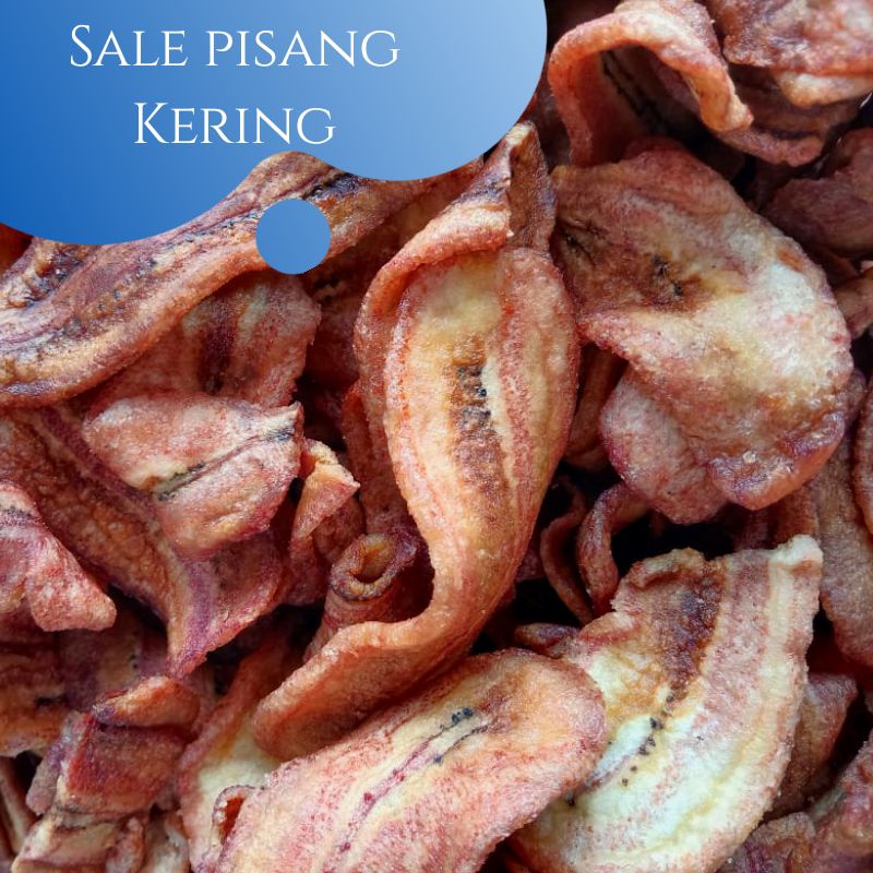 

Sale Pisang kering 250gr manis /camilan snack kiloan