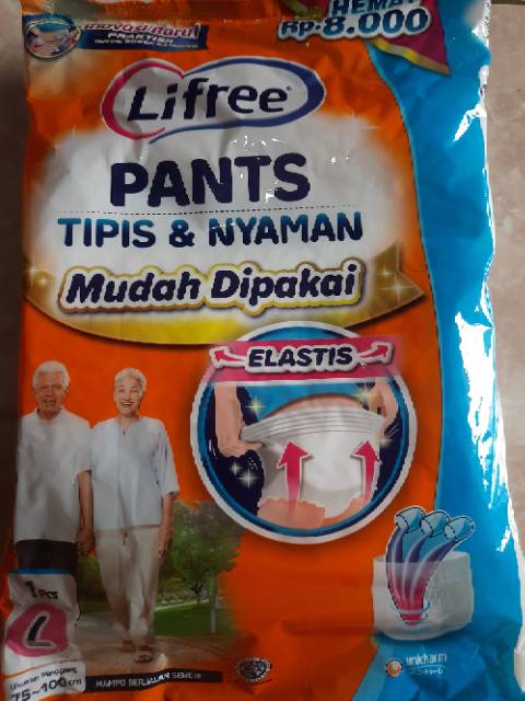 TERMURAH !!! POPOK DEWASA CELANA LIFREE