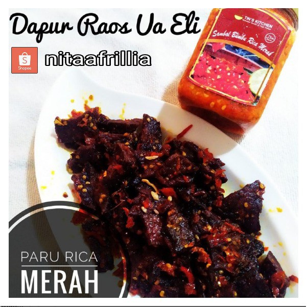 

Sambal Paru Rica Merah / Bumbu Rica Rica / Sambal Rica Merah Pedas Manis