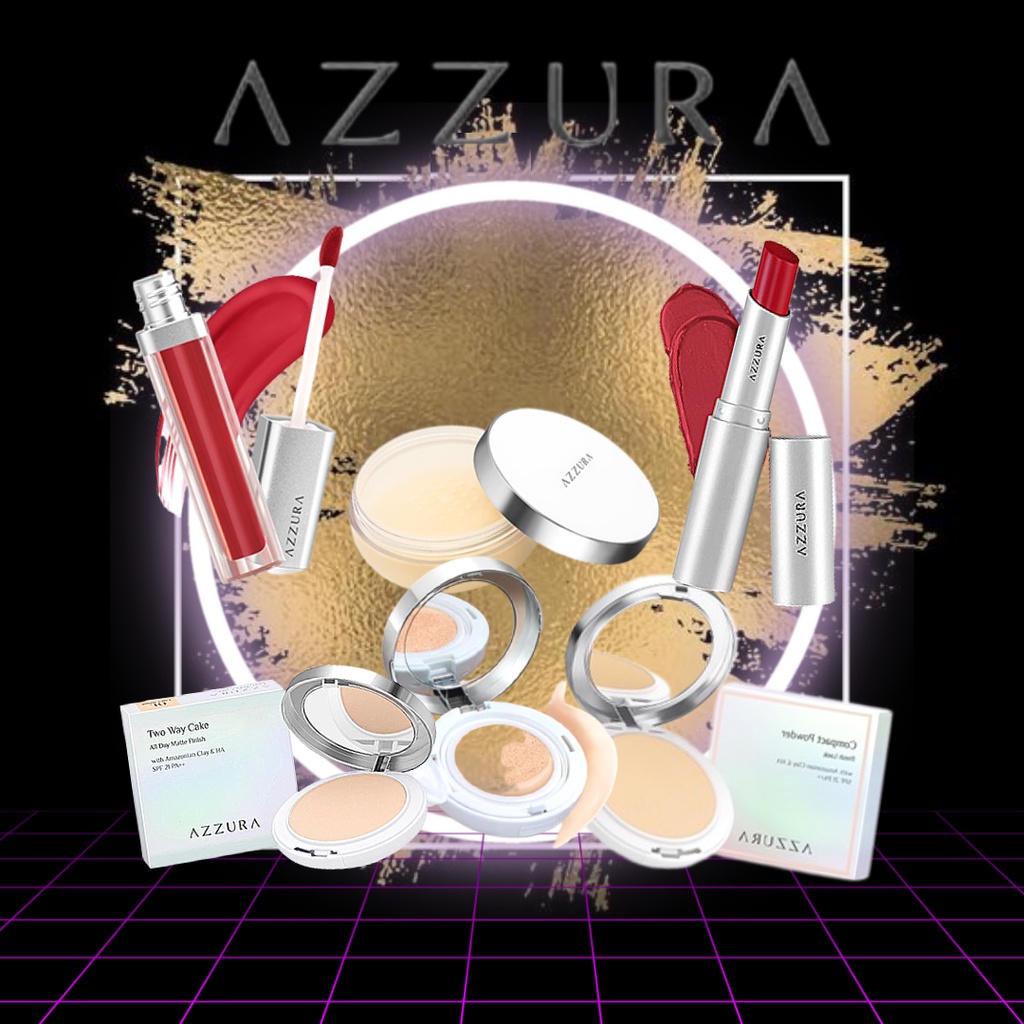 AZZURA LOOSE POWDER | COMPACT POWDER | LUMINOUS CUSHION | TWO WAY CAKE