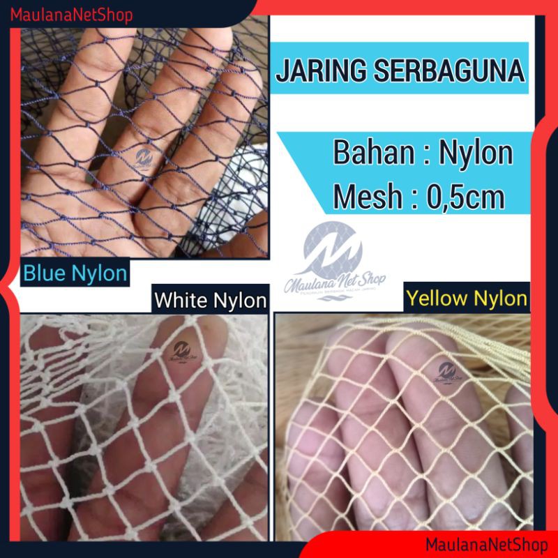 Jaring Nilon Lubang Kecil/Jaring Pagar/Jaring Pagar Ayam/Jaring Nilon/Loft Net/Pengaman Tangga