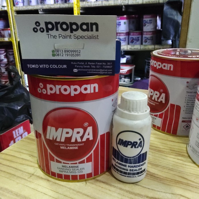 Jual Kayucat Propan Impra Sanding Sealer 123 Cat Kayu Shopee Indonesia