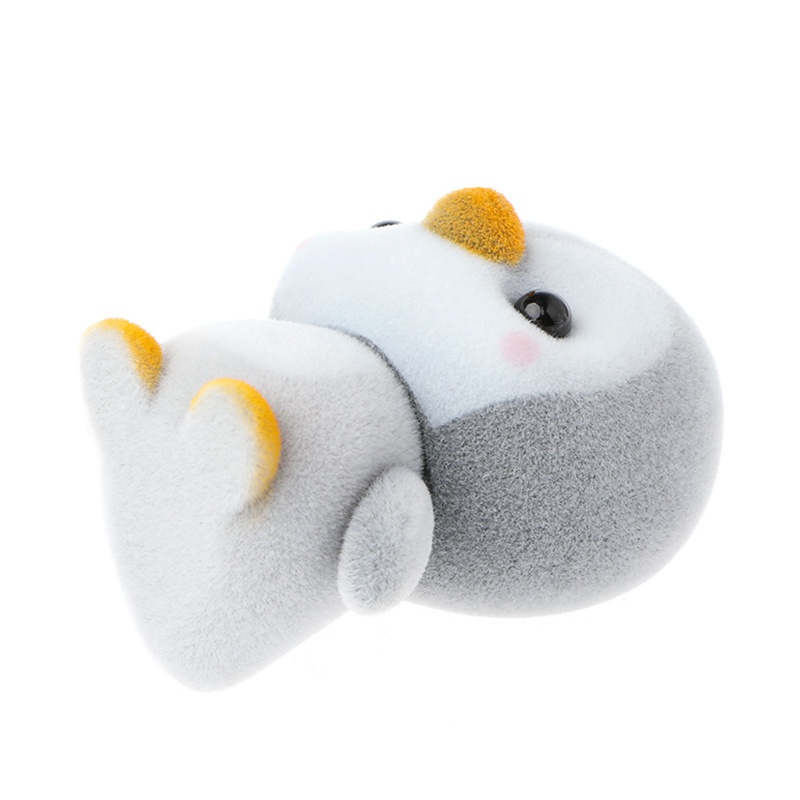 Mary Pinguin Figure Animal Two-tone Plush Toy Untuk Boneka Hadiah Ulang Tahun Anak Mobil Orname