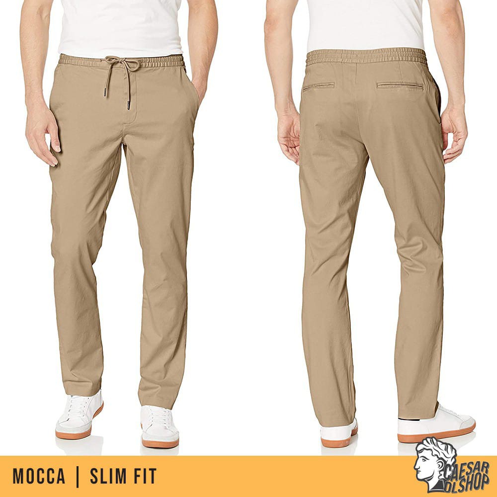 Celana jogger Panjang formal pria | Celana pants jogger karet