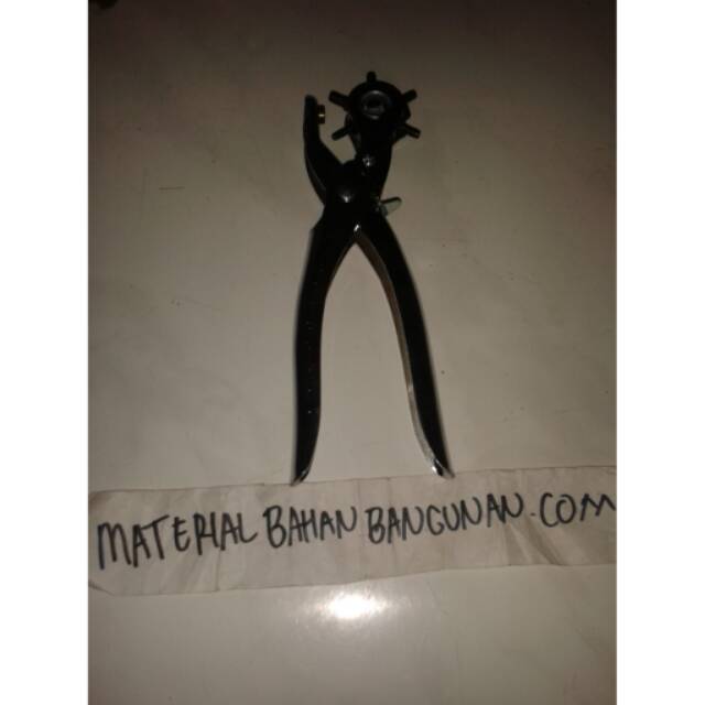 Leather punch tang plong untuk pembolong sabuk, plastik