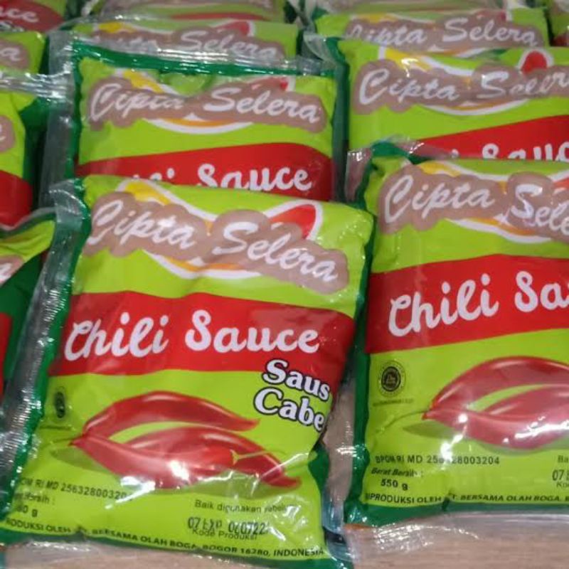 

Saos sambal cipta selera