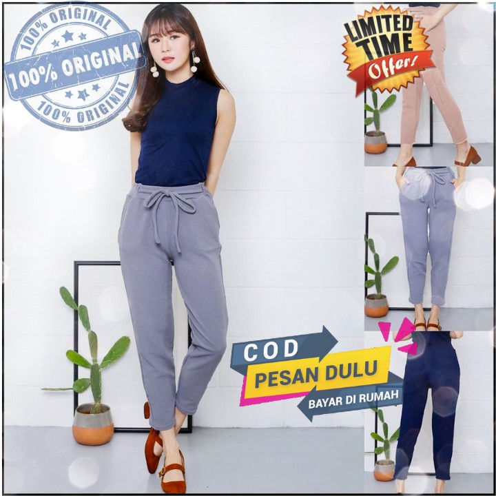 CELANA DOTY BASIC PANTS / CELANA PENSIL /Bahan Scuba TerBARU