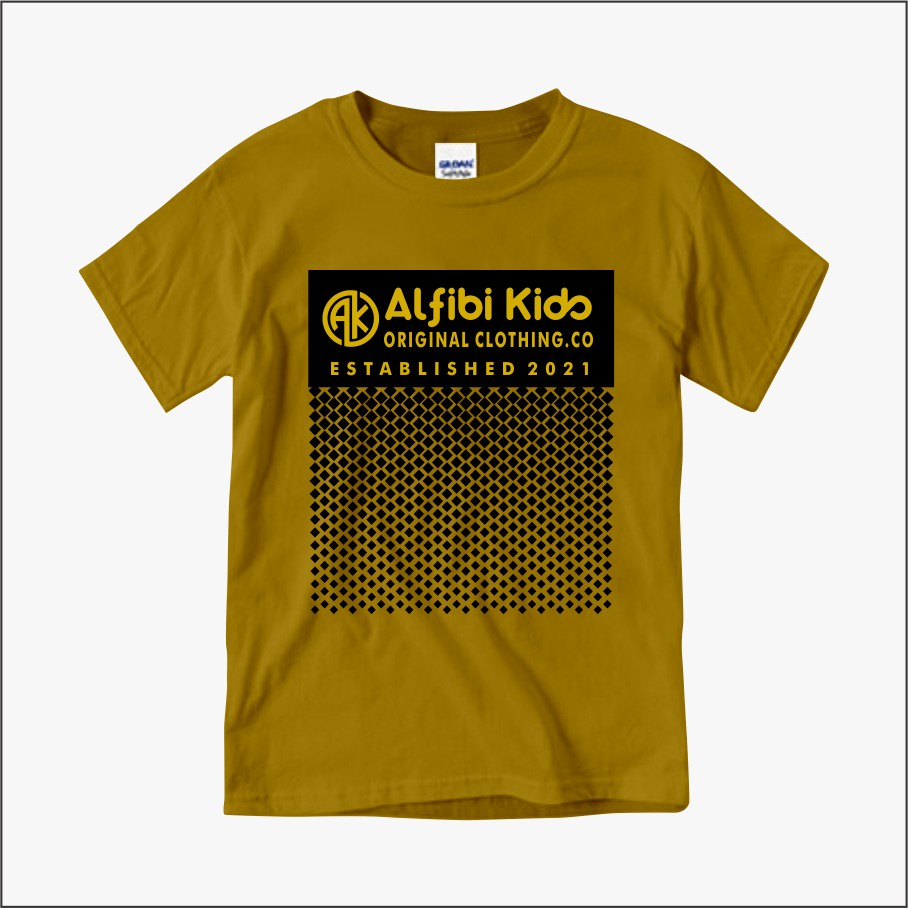 ALFIBI KIDS - Kaos Anak RHOMBUS - Baju Anak Laki Laki - Baju Kaos Anak Murah