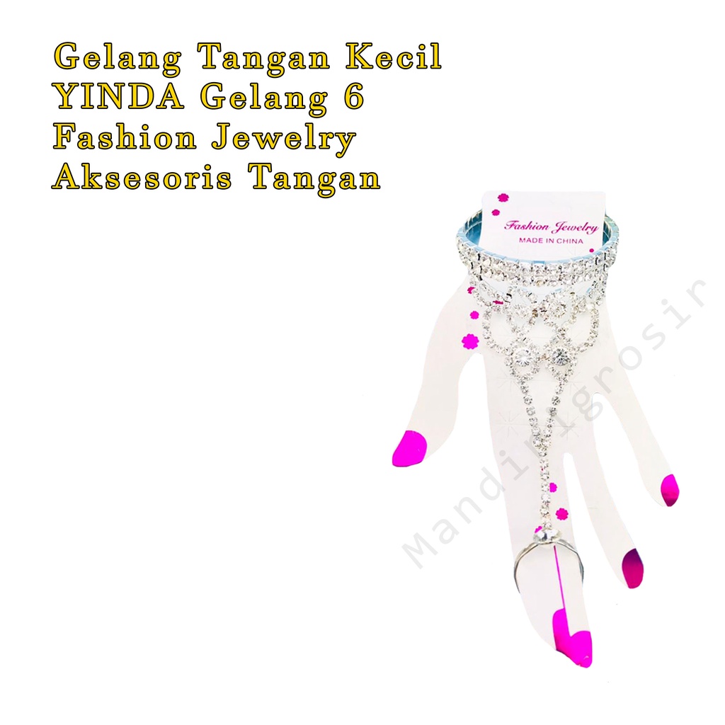 YINDA Gelang 6*Gelang * AKsesoris Tangan Ukuran kecil