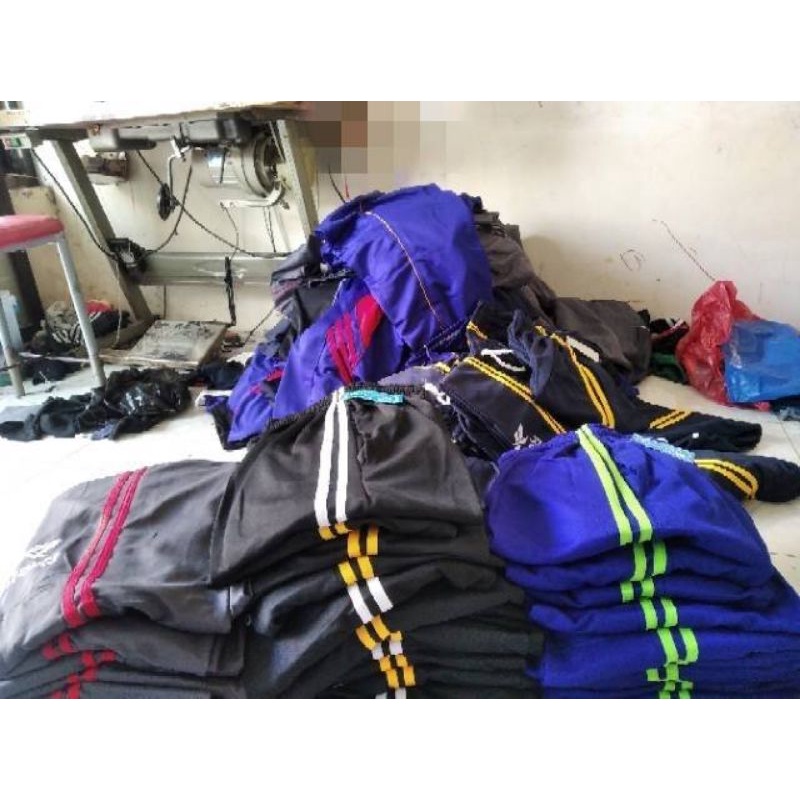 CELANA TRANING BIG SIZE 6 XL/KOLOR TRANING SUPER JUMBO BAHAN LOTTO MUAT BB 150 KG. LIS ADDS