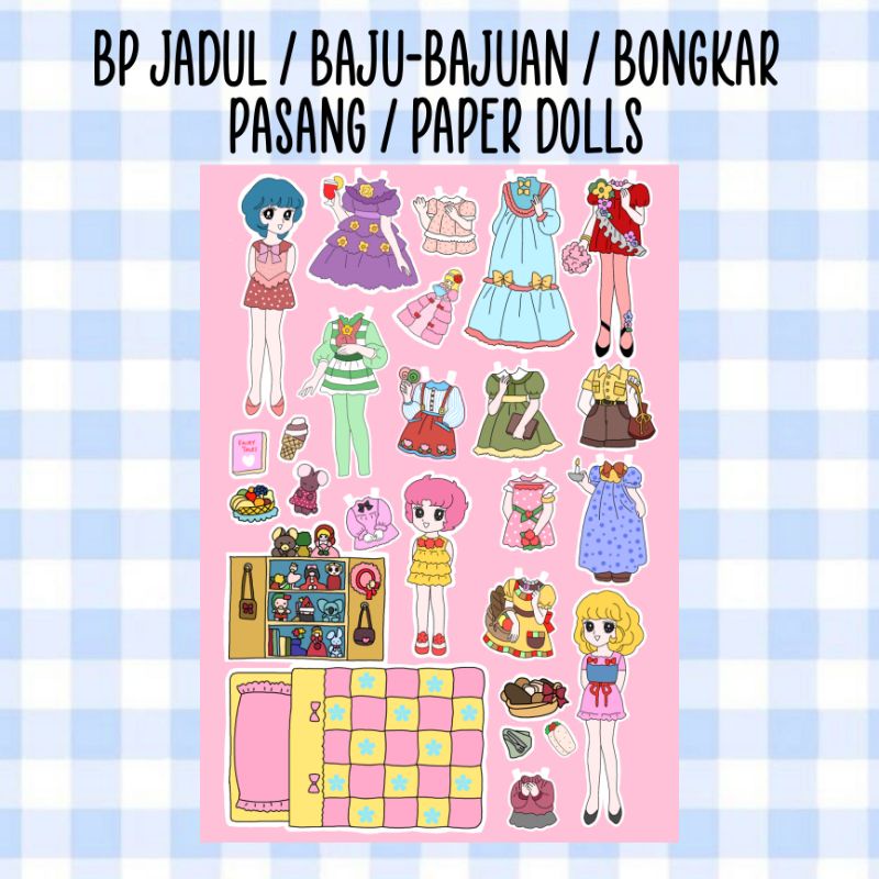 BP BPAN JADUL/BAJU BAJUAN/BONGKAR PASANG/PAPERDOLL