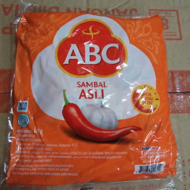 

Saos sachet ABC tomat / Sambal