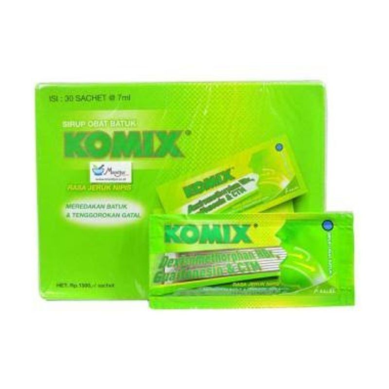 Komix Jeruk Nipis Per Box