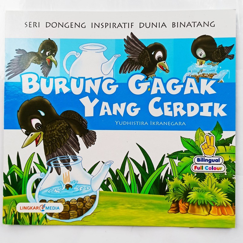 Buku Cerita Anak Bergambar Seri Dongeng Inspiratif Bilingual 2 Bahasa