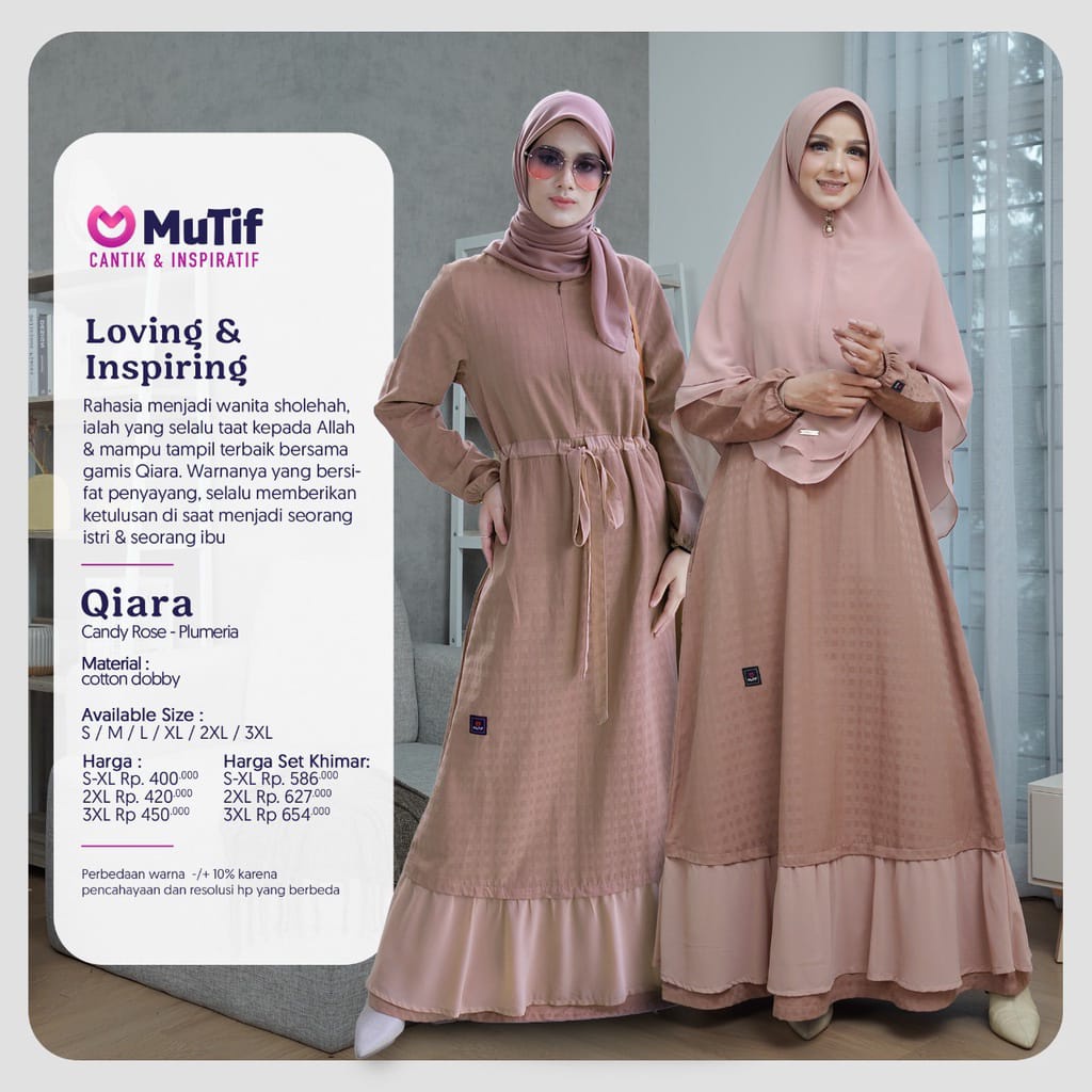 GAMIS QIARA by MUTIF