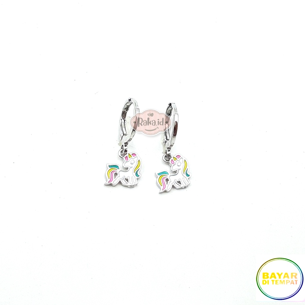 RAKA Acc - Anting Clip / Klip / Anting Anak Unicorn Xuping Perhiasan Aksesoris Anak 434