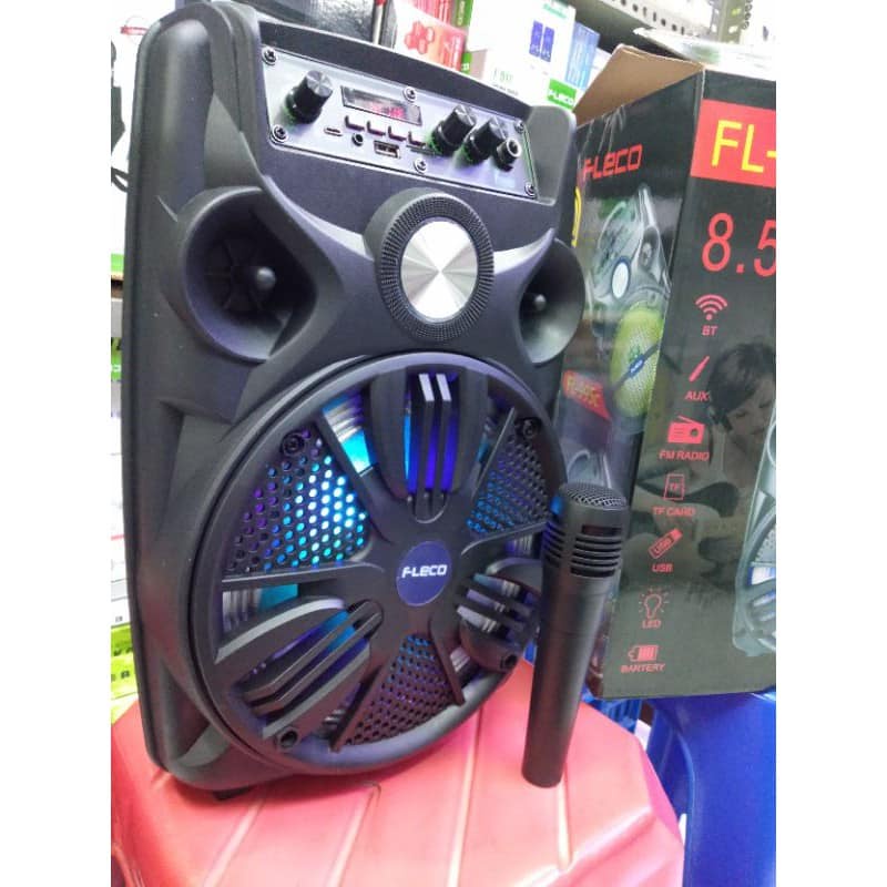 Speaker Bluetooth Karaoke FL-955C FREE MIC+REMOTE SUPER BASS