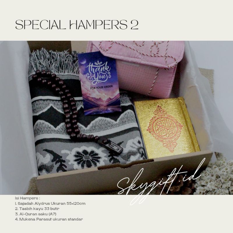 

Gift Box Hampers Murah kado wanita Pria alat solat