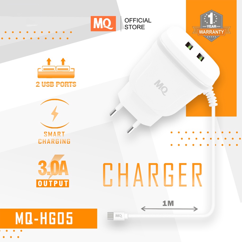 MQ Charger Original MQ Fast Charger Power Oval 3.0 Casan Quick Charge 3.0 MQ-HG05