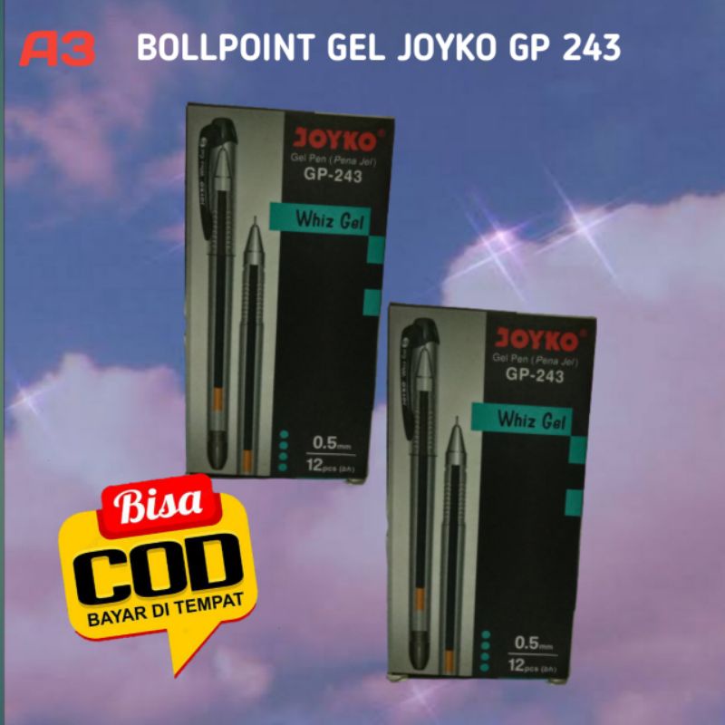 

[PCS] GEL PEN EASY GEL JOYKO GP 243 WHIZ GEL