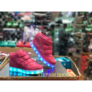  sepatu  led anak  wanita  perempuan model boots boot bisa 