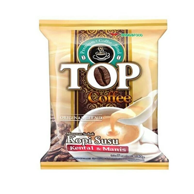 

KOPI TOP SUSU KENTAL MANIS (SKM) 5X30gr PAK