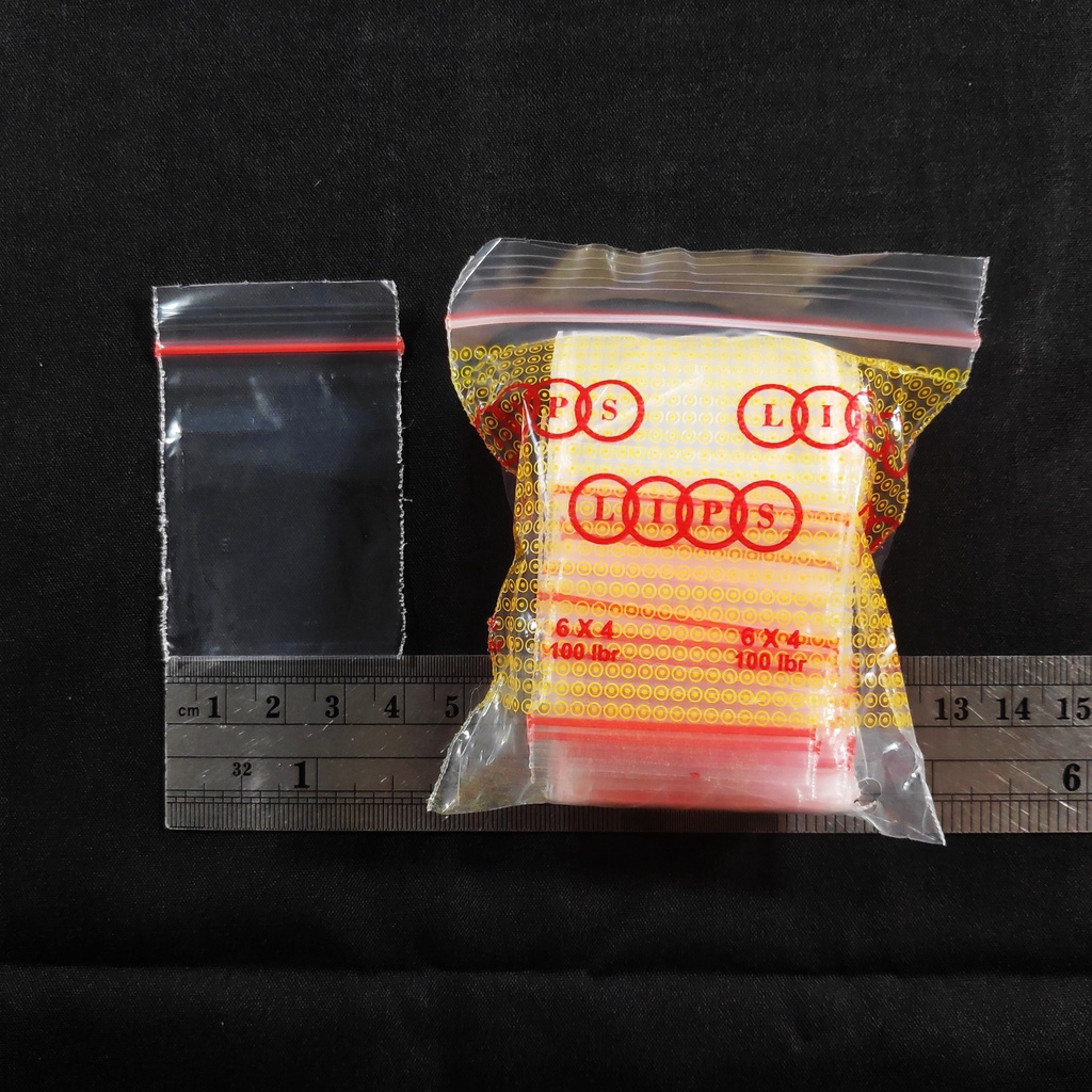 Plastik Klip uk 4x6 (1000pcs), Plastik Zipper lock, Plastik obat