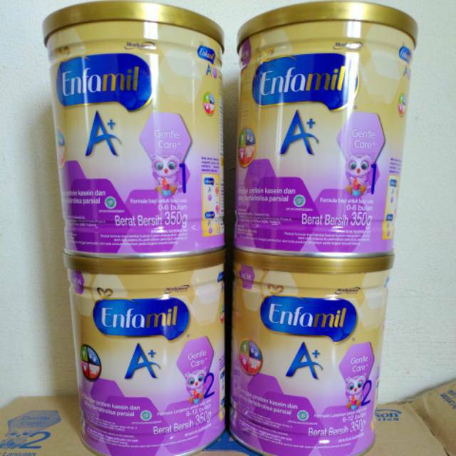 Enfamil A+ Gentle Care TAHAP 1& 2 350gr (KEMASAN BARU)