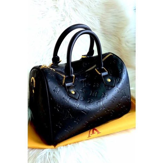 NEW LV SPEEDY FULL BLACK/MIRROR 1:1/WITH BOX MAGNET/ REAL PIC /TAS BRANDED