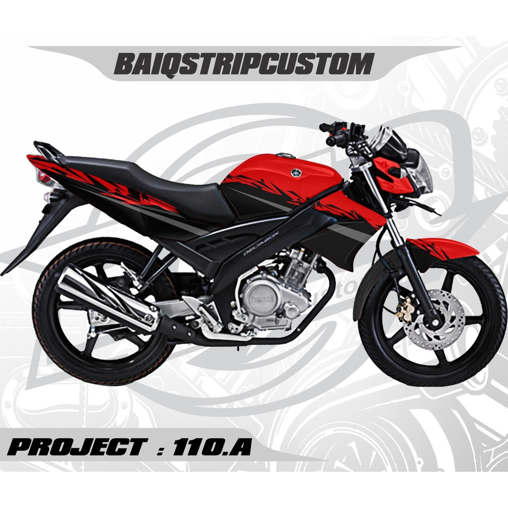 DECAL YAMAHA VIXION OLD CUSTOM VARIASI ABSTRAK 110