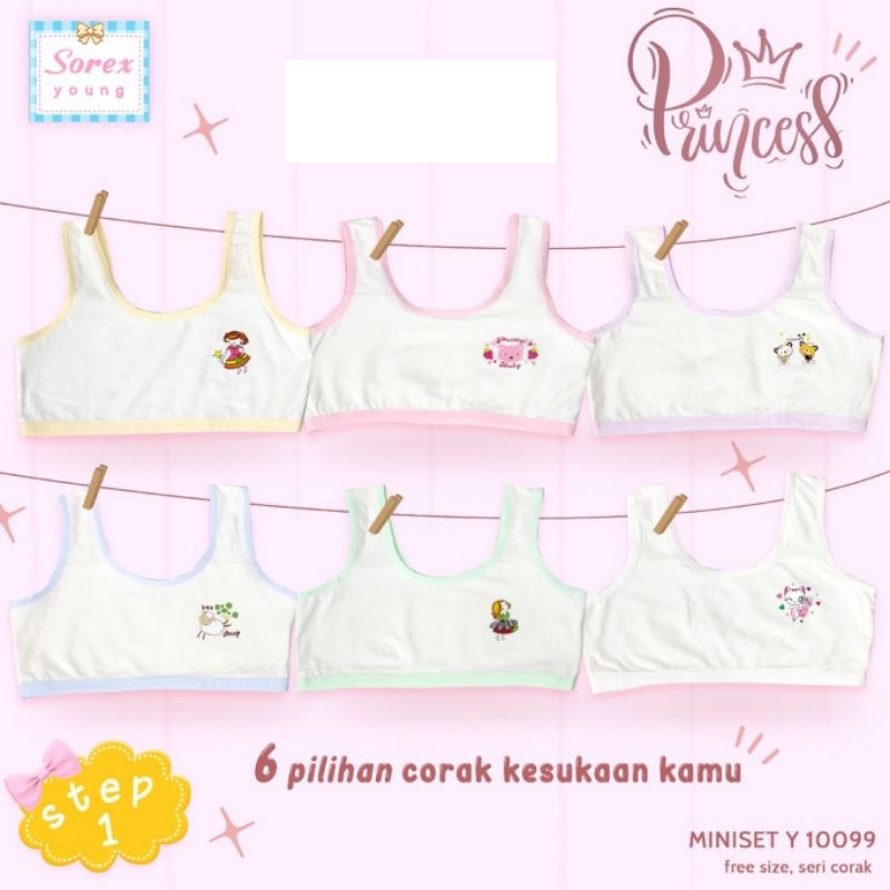 Miniset Anak Perempuan Sorex Young - Miniset Sorex - Bra Remaja Step 1