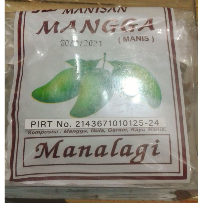 

manisan mangga manis