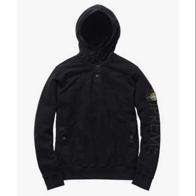 stone island supreme hoodie